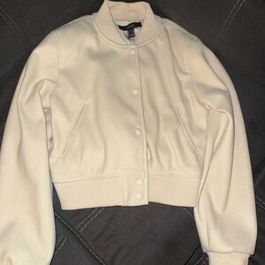 Forever 21 Elegant Cream Blouse